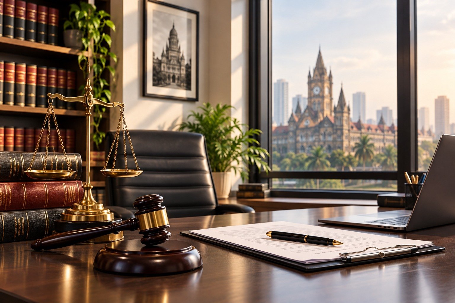 Divorce Document with Gavel